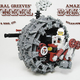 Illustration for article titled Steampunk LEGO Jabba Barge, Slave I and Other Amazing Steam Wars Models